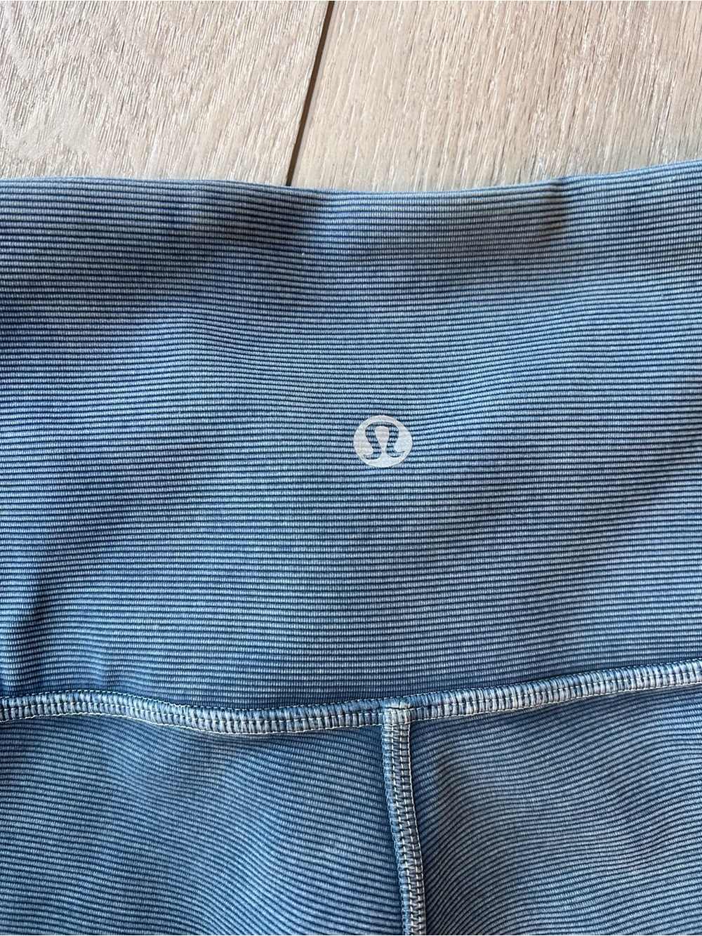 Lululemon Wunder Under High-Rise Tight Snow Washed Ribbed 28" Washed Night Diver - Picture 5 of 6